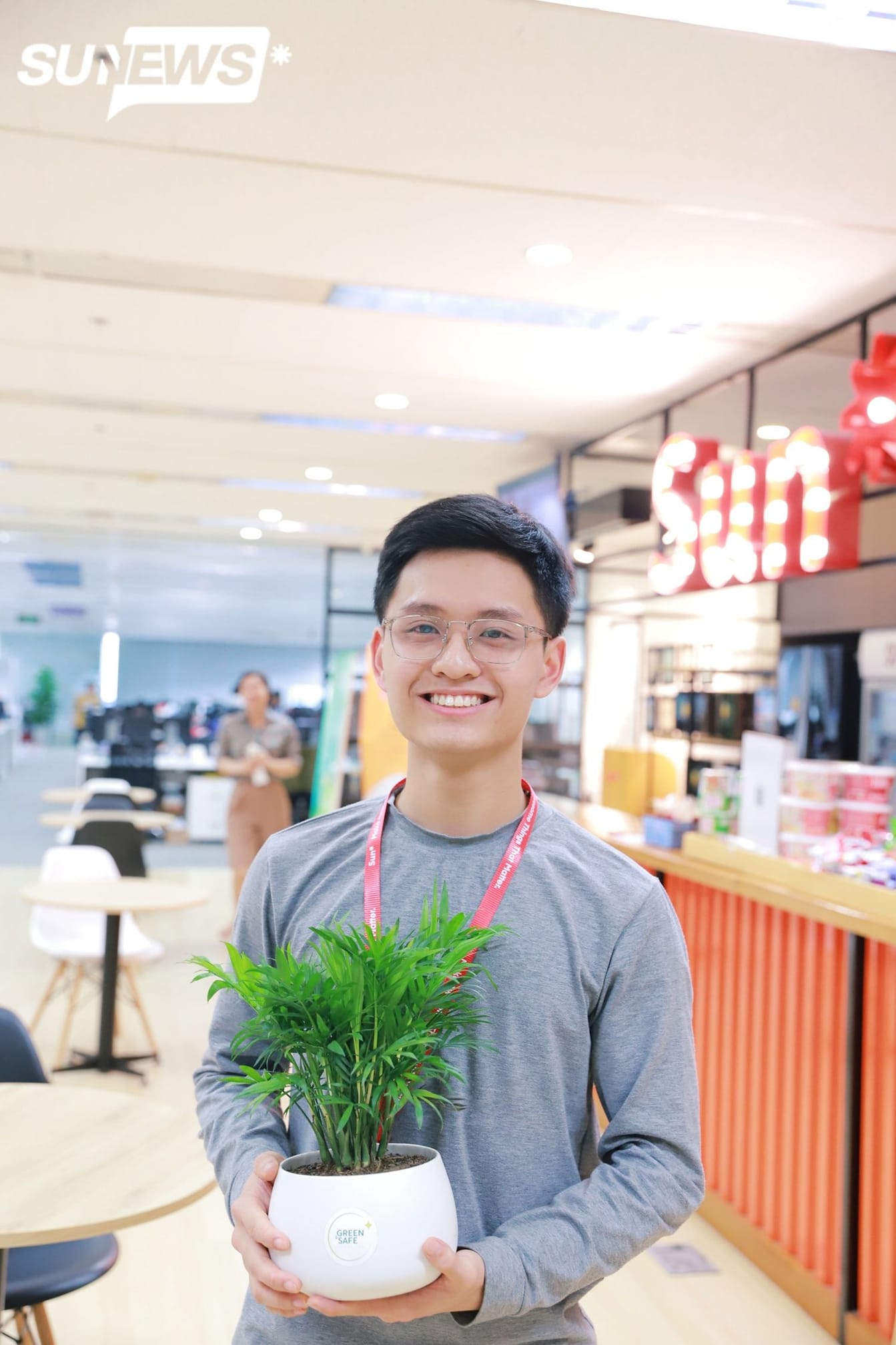 Ảnh anh Nguyễn Quang Linh